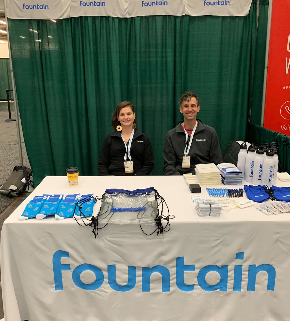 RailsConf 2022 Fountain Booth